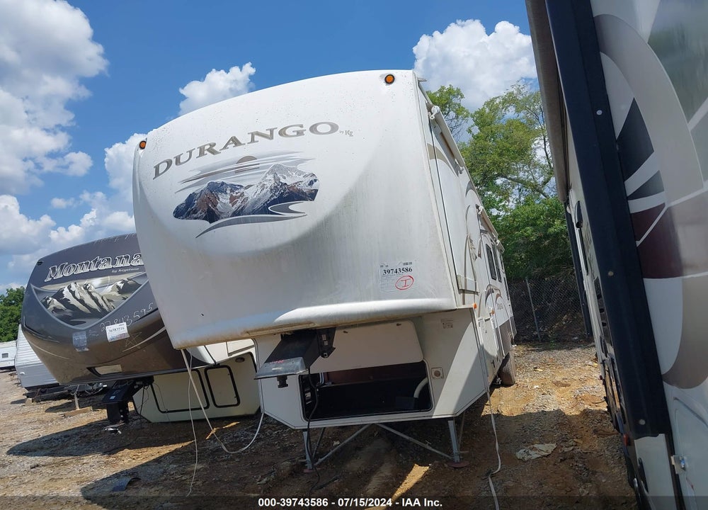 2013 DURANGO TRAVEL TRAILER VIN: 4EZFD3529D6090227