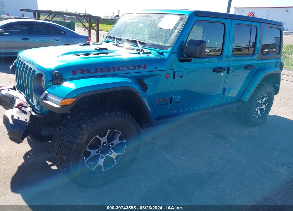 2019 JEEP WRANGLER UNLIMITED RUBICON 4X4 VIN: 1C4HJXFG0KW612762