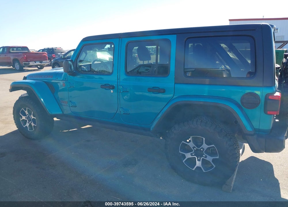 2019 JEEP WRANGLER UNLIMITED RUBICON 4X4 VIN: 1C4HJXFG0KW612762