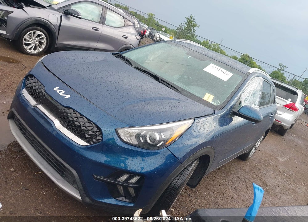 2022 KIA NIRO LX VIN: KNDCB3LC8N5538700
