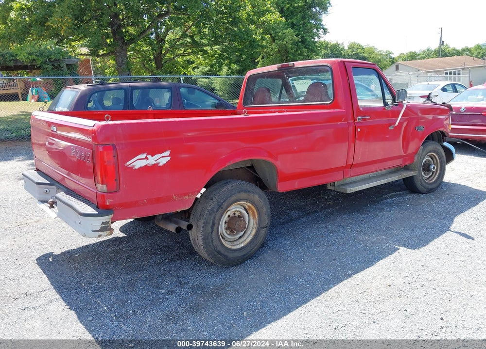 1995 FORD F250 VIN: 1FTHF26H7SNB52129