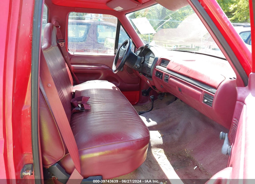 1995 FORD F250 VIN: 1FTHF26H7SNB52129