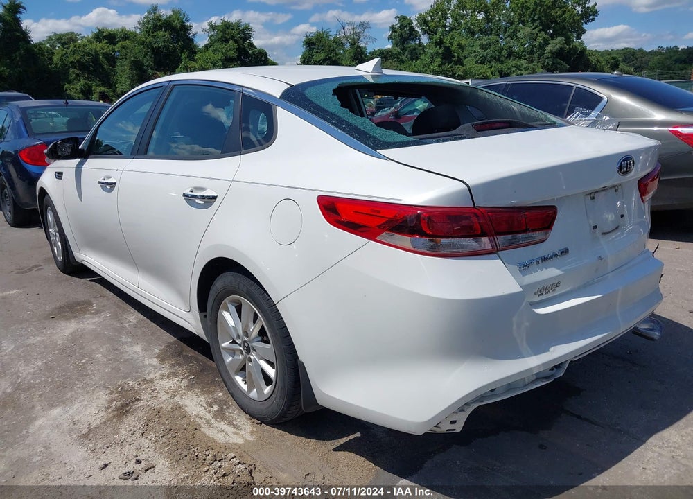 2016 KIA OPTIMA LX VIN: KNAGT4L32G5089051
