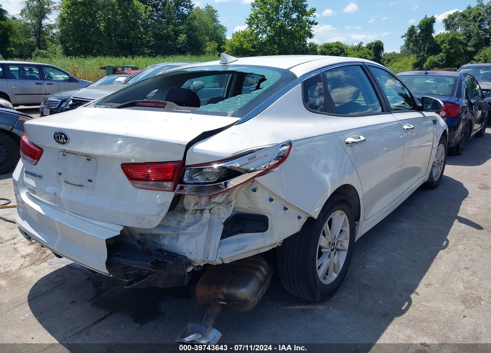 2016 KIA OPTIMA LX VIN: KNAGT4L32G5089051