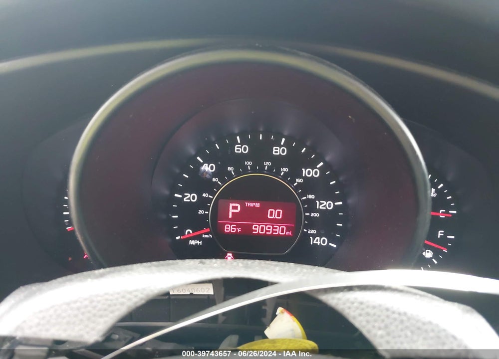 2016 KIA SOUL VIN: KNDJP3A54G7364564