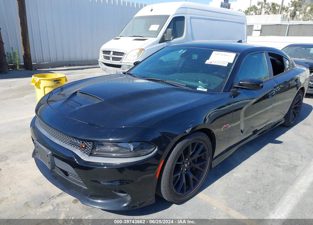2017 DODGE CHARGER R/T SCAT PACK RWD VIN: 2C3CDXGJ7HH643529