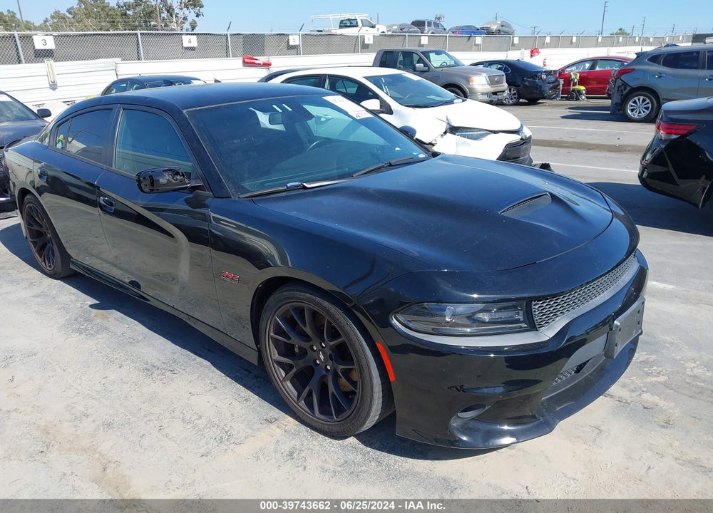 2017 DODGE CHARGER R/T SCAT PACK RWD VIN: 2C3CDXGJ7HH643529