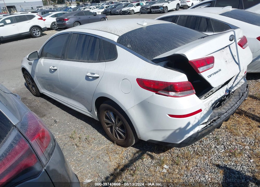 2020 KIA OPTIMA LX VIN: 5XXGT4L31LG424194