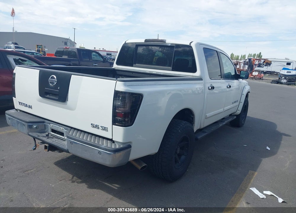 2005 NISSAN TITAN SE VIN: 1N6BA07B65N536813