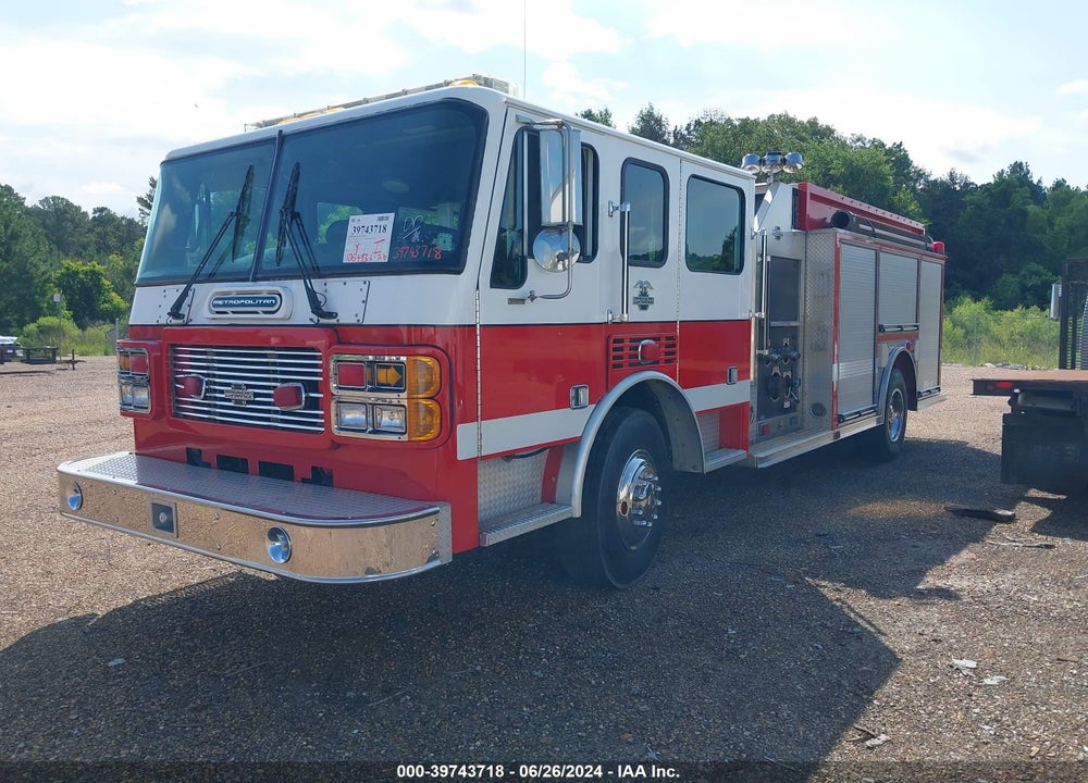 2000 AMERICAN LA FRANCE METROPOLITAN FIRETRUCK VIN: 4Z36MJCB5YRG82230