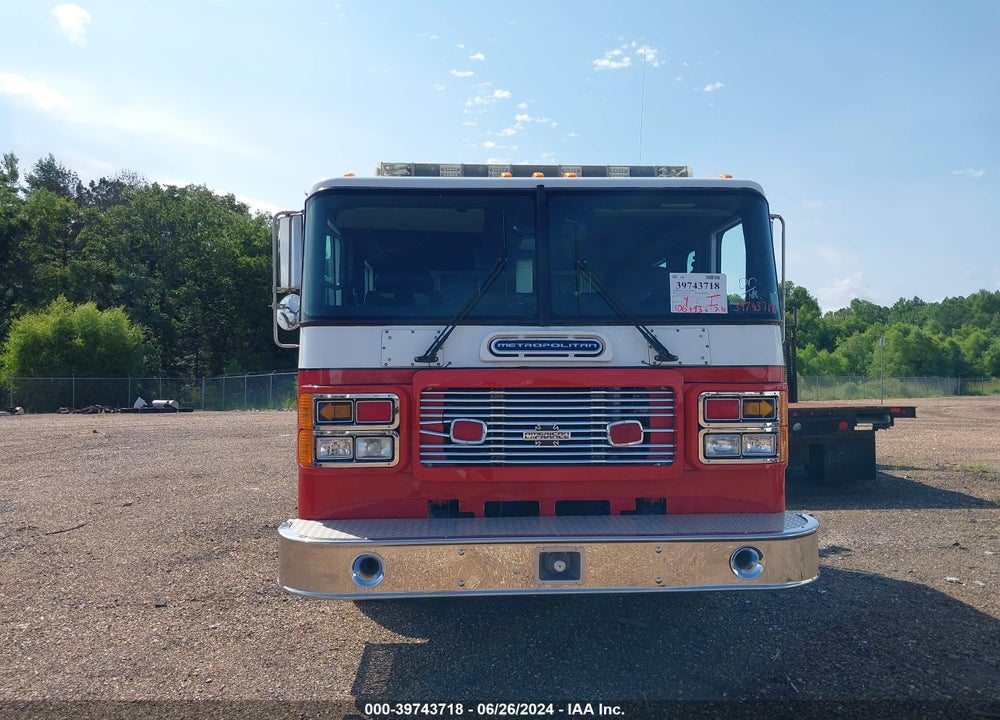 2000 AMERICAN LA FRANCE METROPOLITAN FIRETRUCK VIN: 4Z36MJCB5YRG82230