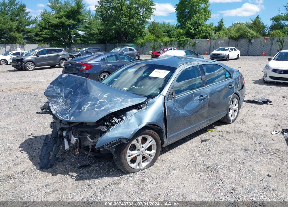 2012 FORD FUSION SE VIN: 3FAHP0HA2CR351742