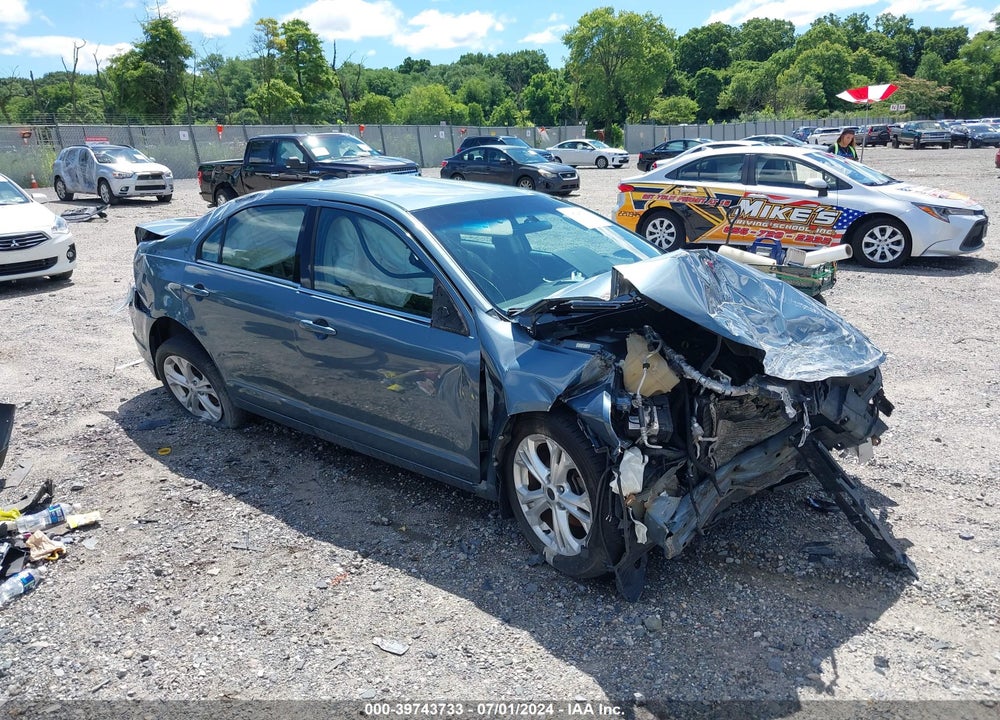 2012 FORD FUSION SE VIN: 3FAHP0HA2CR351742