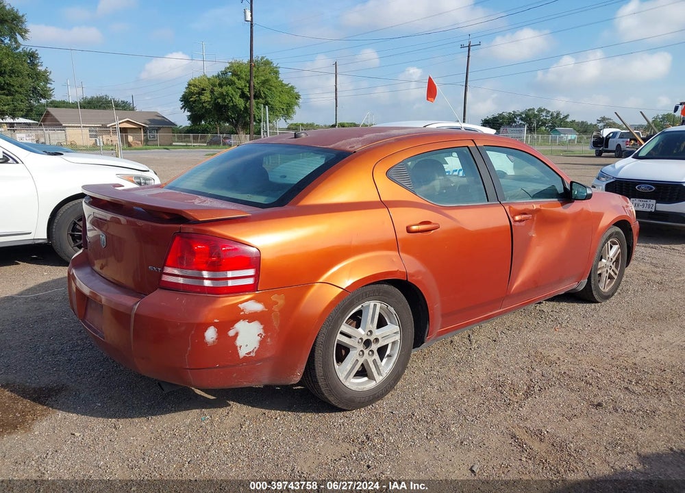 2008 DODGE AVENGER VIN: 1B3LC56K98N200739