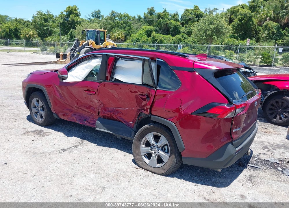 2022 TOYOTA RAV4 HYBRID XLE VIN: 4T3RWRFV1NU064337