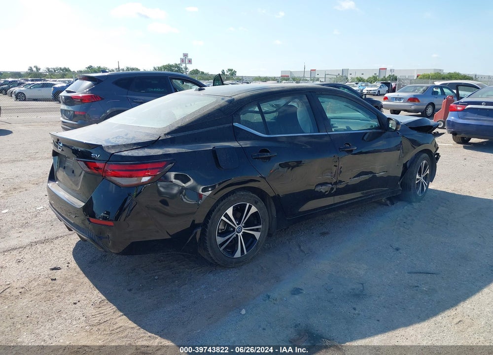 2020 NISSAN SENTRA SV XTRONIC CVT VIN: 3N1AB8CV4LY261536