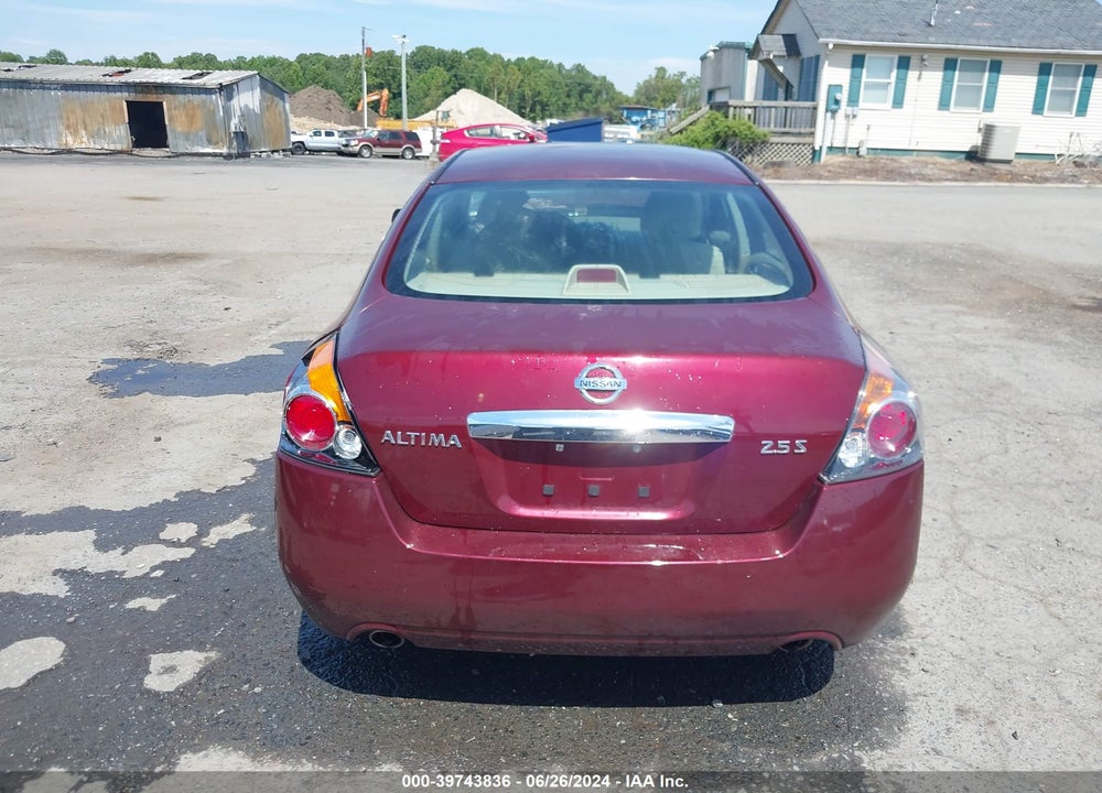 2012 NISSAN ALTIMA 2.5 S VIN: 1N4AL2AP7CN485141