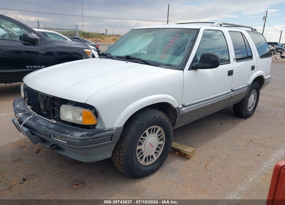 1996 GMC JIMMY VIN: 1GKDT13W7T2545074
