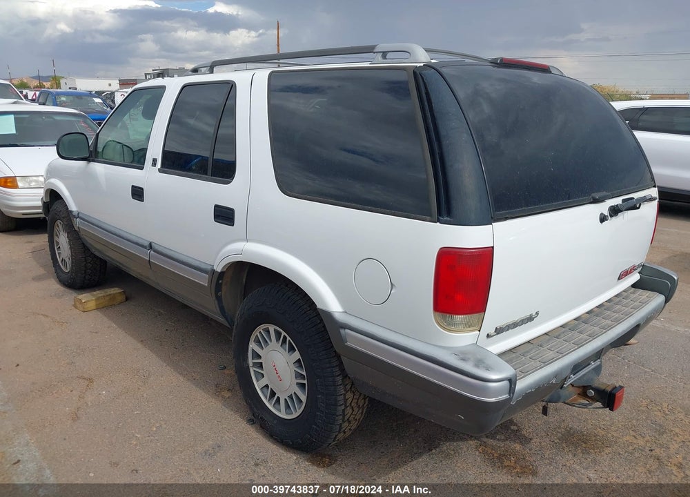 1996 GMC JIMMY VIN: 1GKDT13W7T2545074