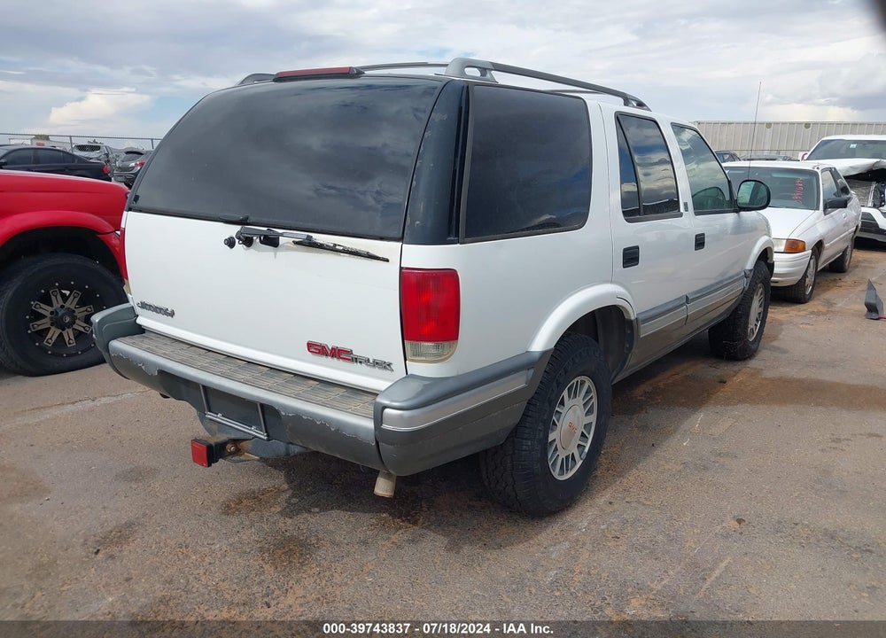 1996 GMC JIMMY VIN: 1GKDT13W7T2545074
