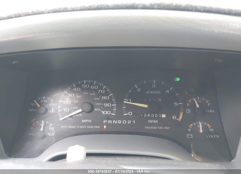 1996 GMC JIMMY VIN: 1GKDT13W7T2545074