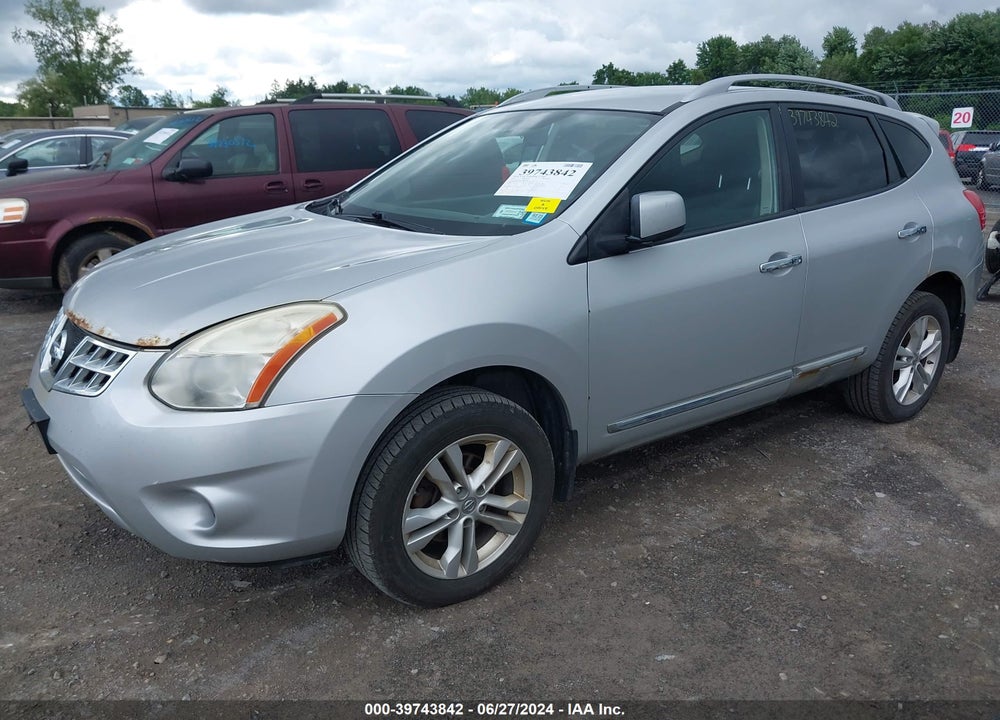2012 NISSAN ROGUE SV VIN: JN8AS5MV4CW708002