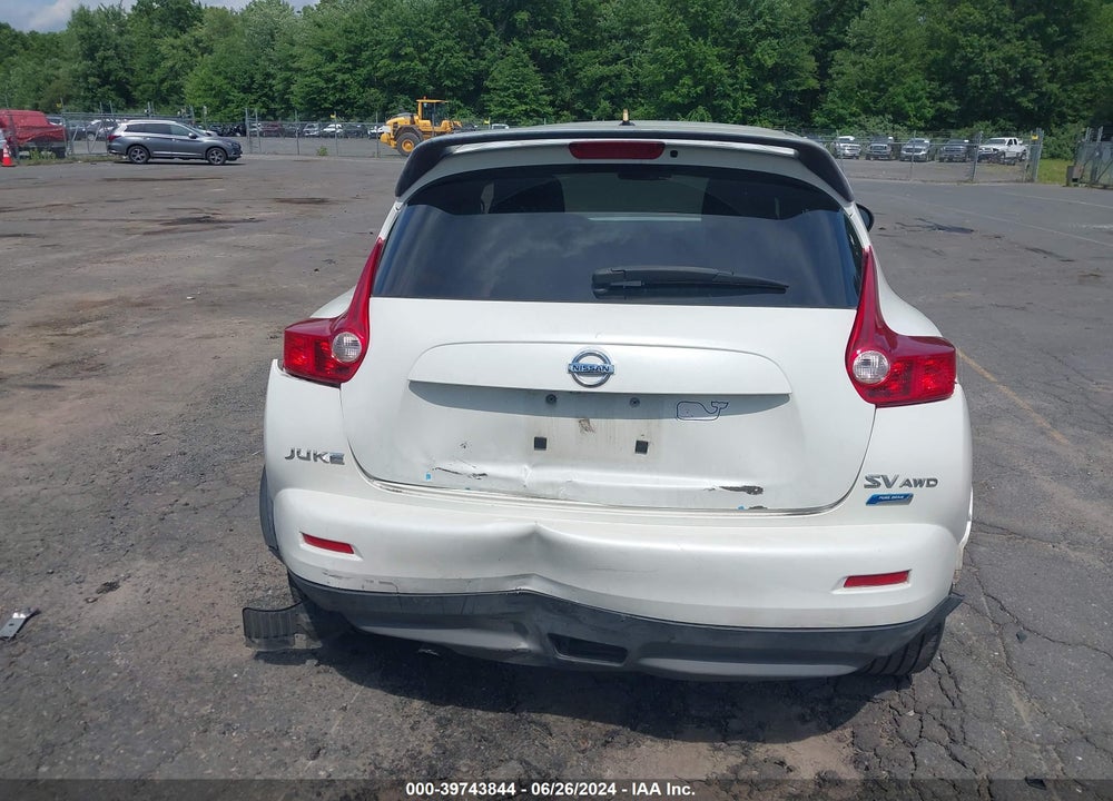 2013 NISSAN JUKE SV VIN: JN8AF5MV6DT226011
