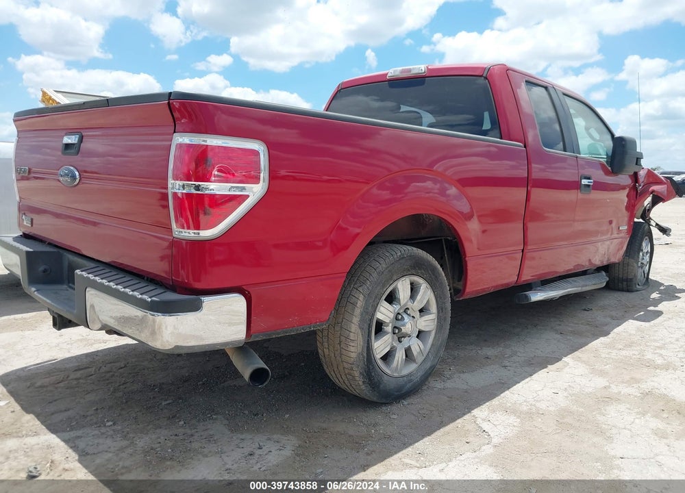 2012 FORD F-150 XLT VIN: 1FTFX1CT9CKD13252