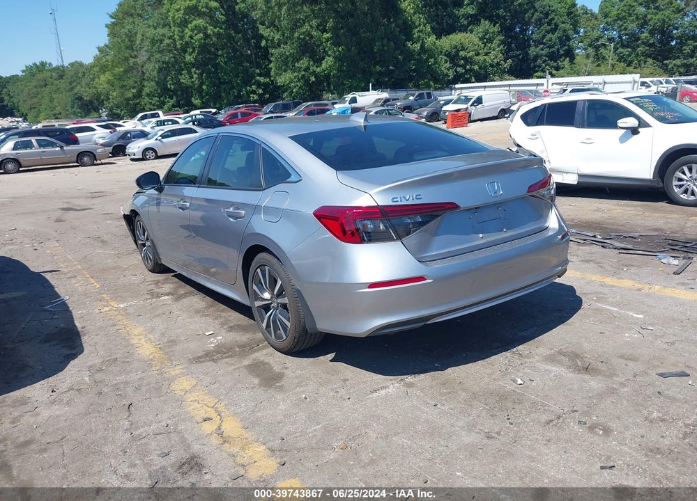 2023 HONDA CIVIC EX /EX W/O BSI VIN: 2HGFE1F79PH303758