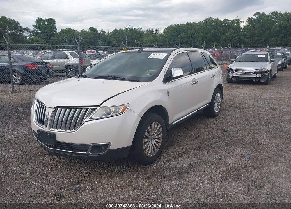 2011 LINCOLN MKX VIN: 2LMDJ6JK3BBJ05487