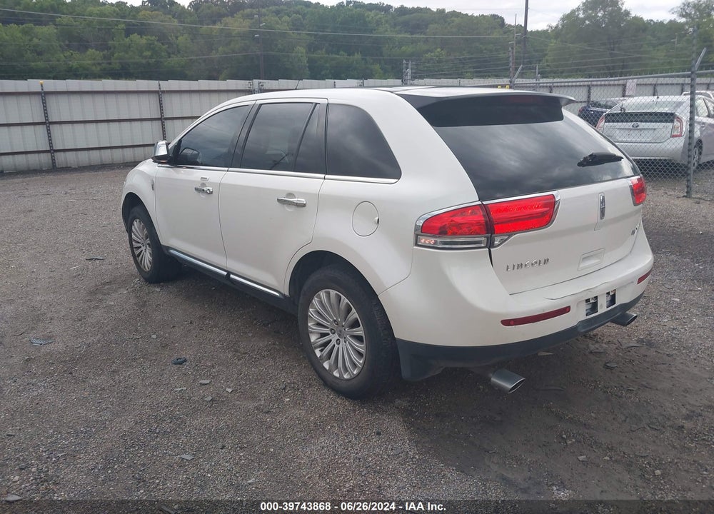 2011 LINCOLN MKX VIN: 2LMDJ6JK3BBJ05487