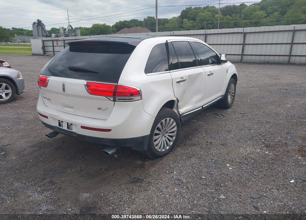 2011 LINCOLN MKX VIN: 2LMDJ6JK3BBJ05487