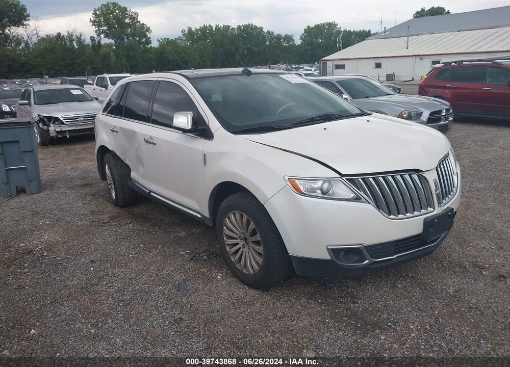2011 LINCOLN MKX VIN: 2LMDJ6JK3BBJ05487
