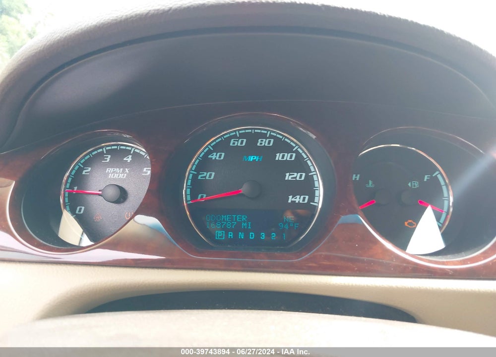 2009 BUICK LUCERNE CXL VIN: 1G4HD57M39U142857