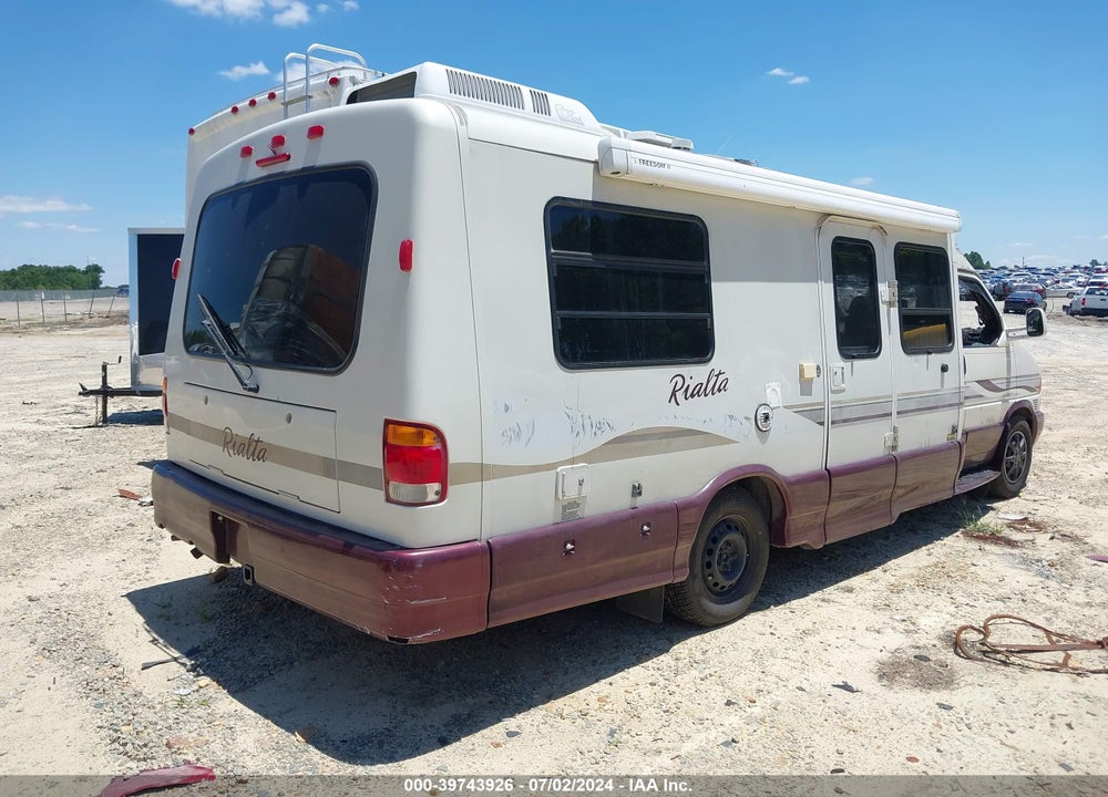 2000 WINNEBAGO EUROVAN/VOLKS MTR HOME VIN: WV3AH4703YH110920