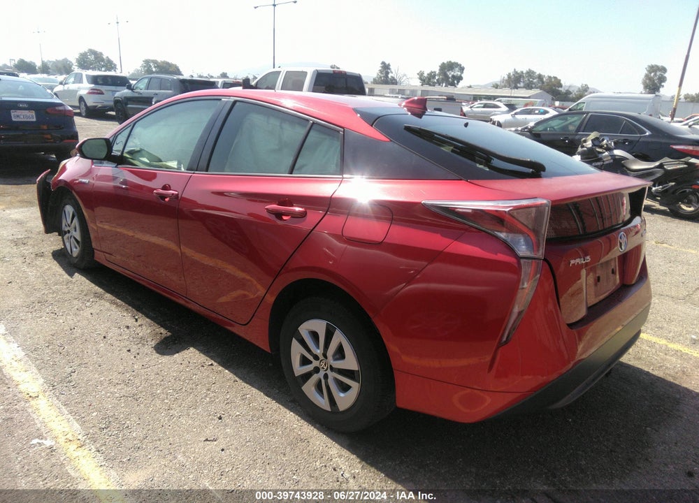 2017 TOYOTA PRIUS THREE VIN: JTDKARFU7H3531646