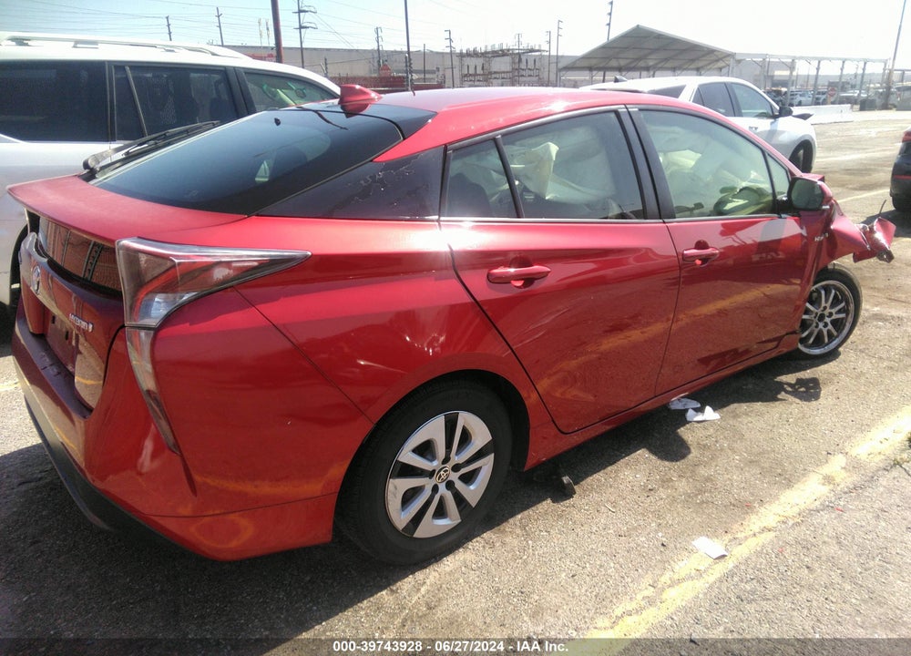 2017 TOYOTA PRIUS THREE VIN: JTDKARFU7H3531646