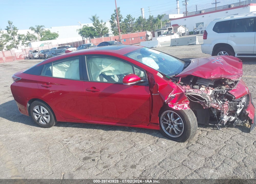 2017 TOYOTA PRIUS THREE VIN: JTDKARFU7H3531646