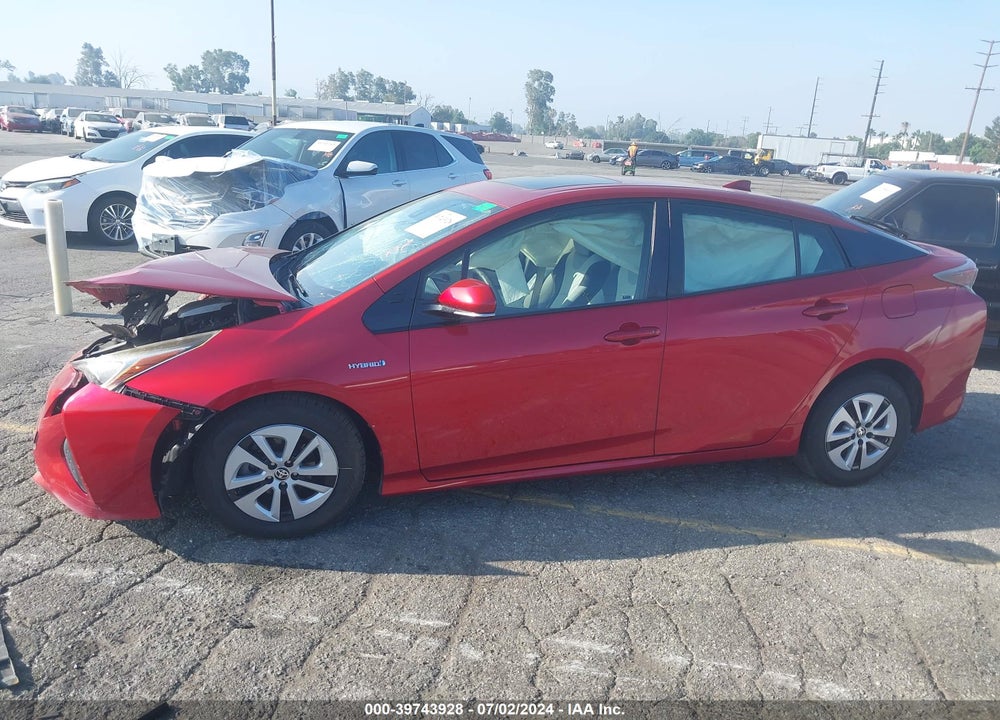 2017 TOYOTA PRIUS THREE VIN: JTDKARFU7H3531646