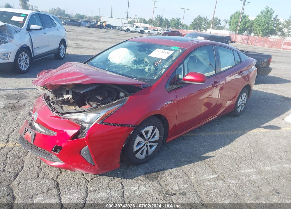 2017 TOYOTA PRIUS THREE VIN: JTDKARFU7H3531646