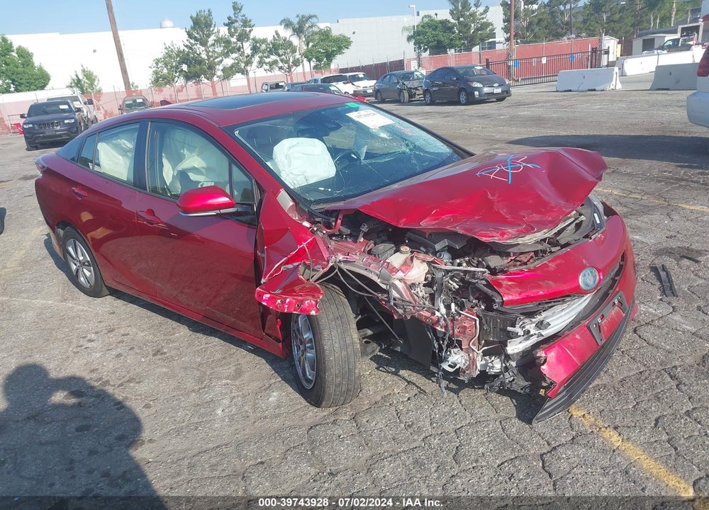 2017 TOYOTA PRIUS THREE VIN: JTDKARFU7H3531646