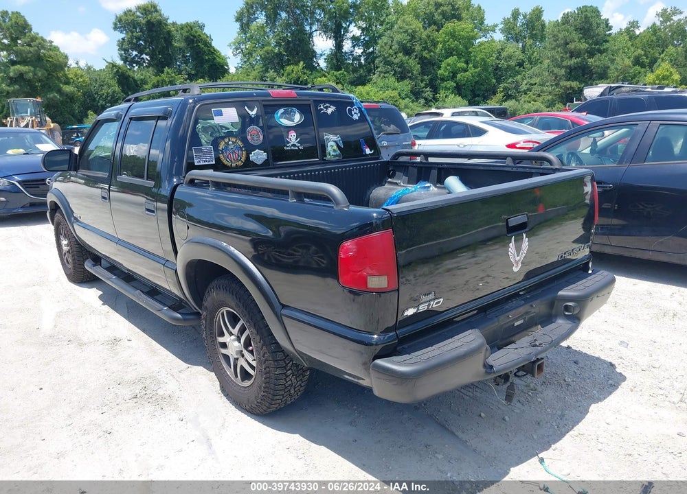 2003 CHEVROLET S-10 LS VIN: 1GCDT13X03K136676