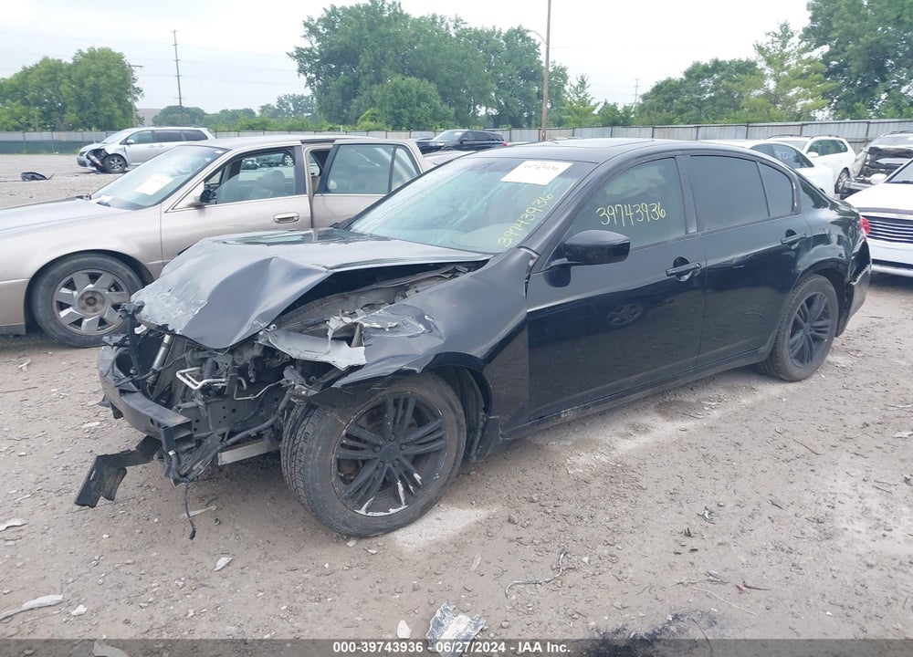2011 INFINITI G25 JOURNEY VIN: JN1DV6APXBM601531