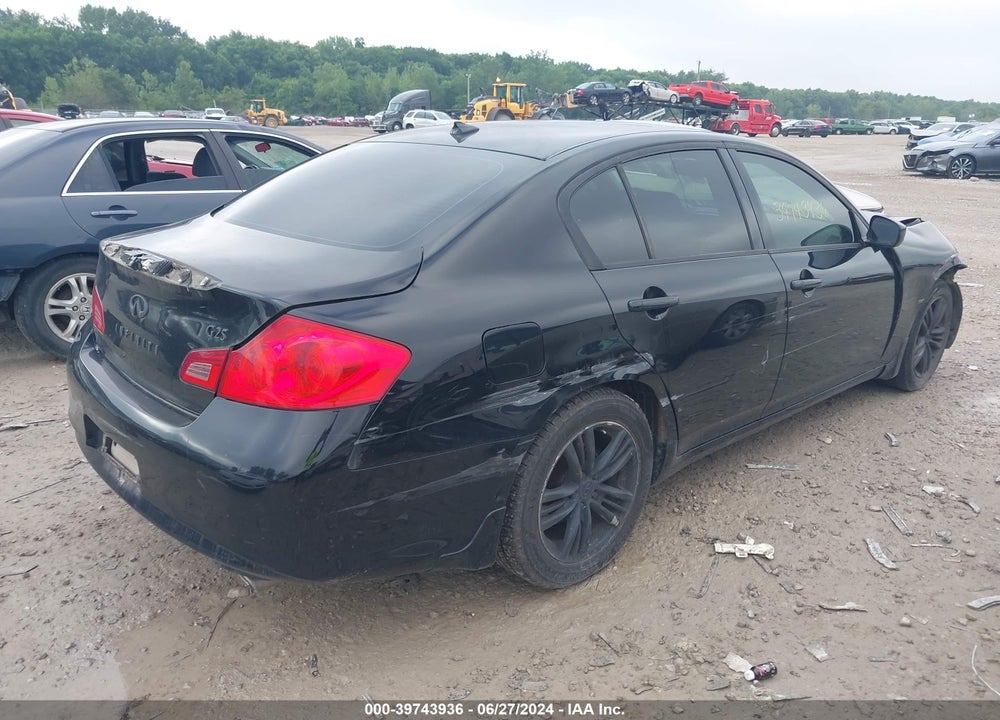 2011 INFINITI G25 JOURNEY VIN: JN1DV6APXBM601531