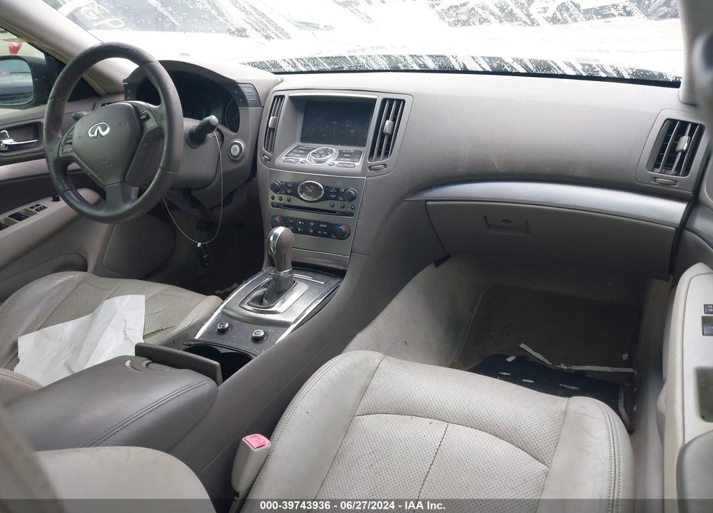 2011 INFINITI G25 JOURNEY VIN: JN1DV6APXBM601531