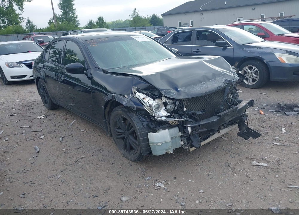 2011 INFINITI G25 JOURNEY VIN: JN1DV6APXBM601531