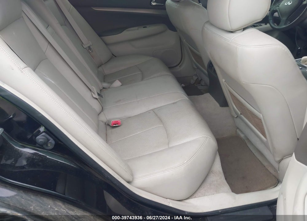 2011 INFINITI G25 JOURNEY VIN: JN1DV6APXBM601531
