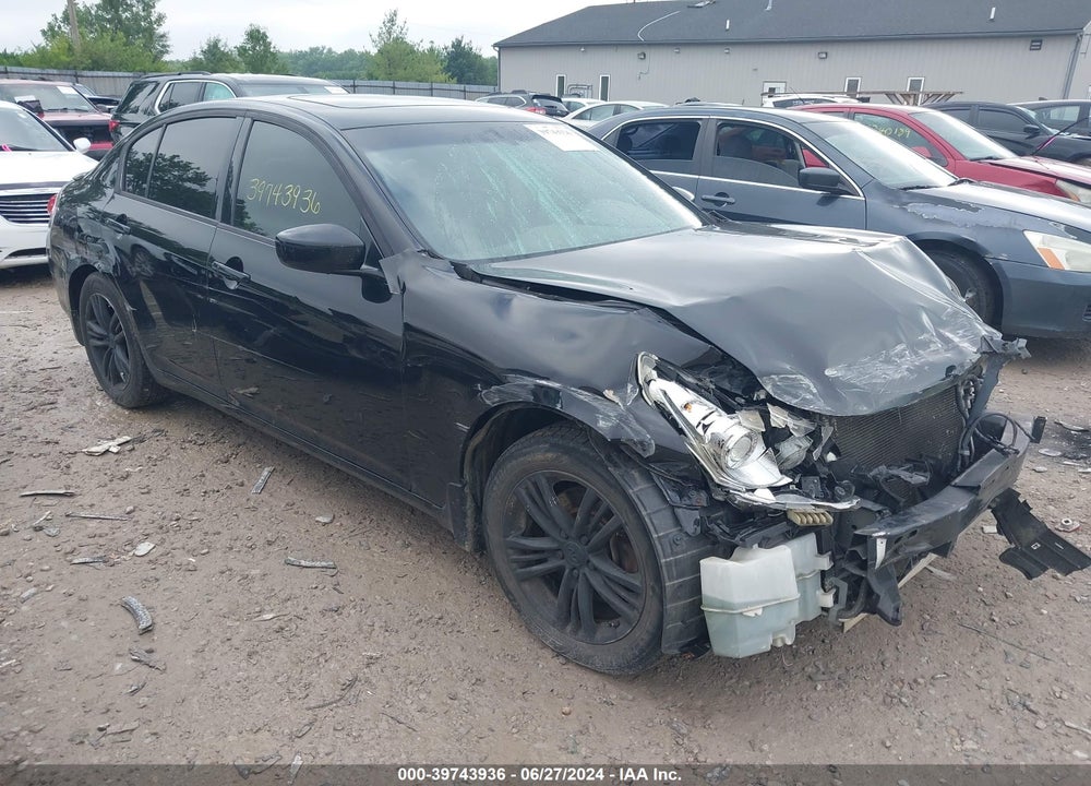 2011 INFINITI G25 JOURNEY VIN: JN1DV6APXBM601531
