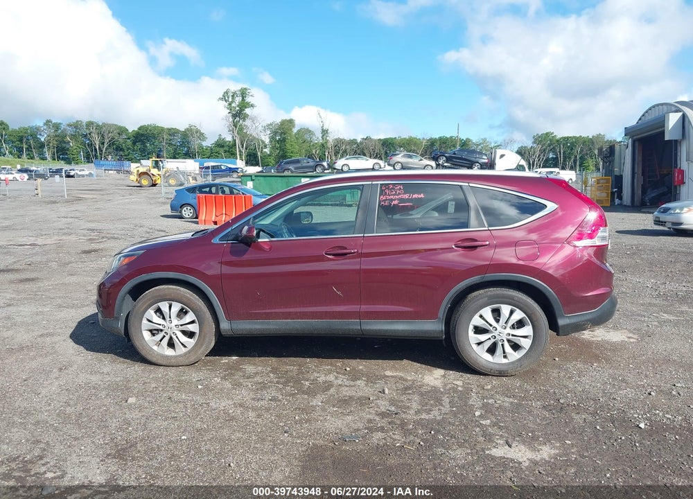 2013 HONDA CR-V EX-L VIN: 5J6RM4H71DL078273