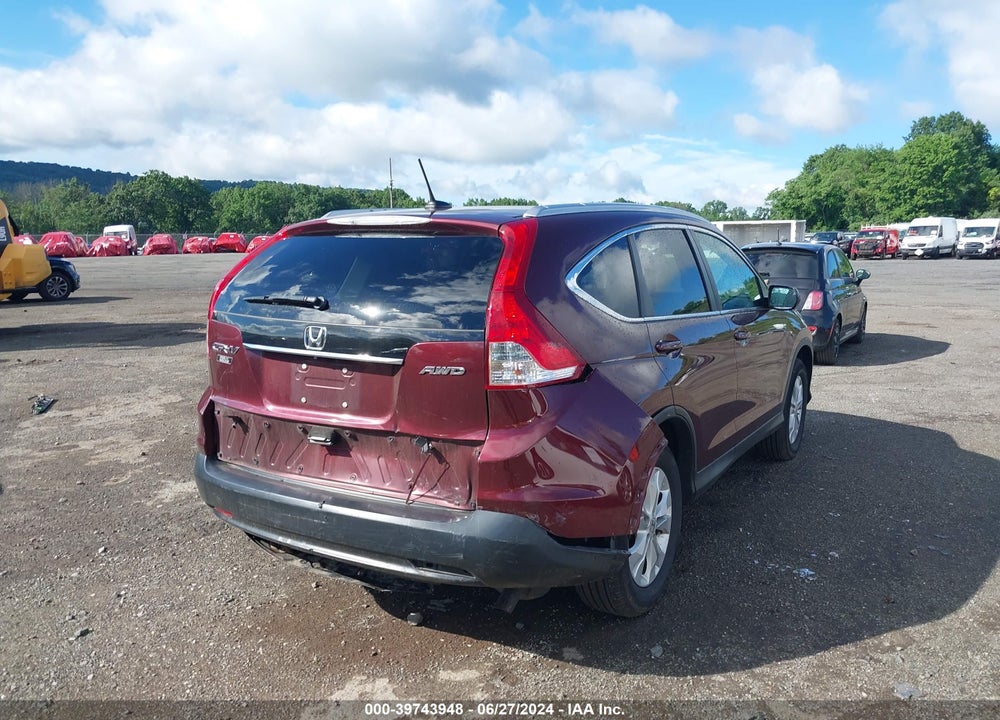 2013 HONDA CR-V EX-L VIN: 5J6RM4H71DL078273